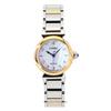 Citizen L May Bells Mini Stainless Steel White Mother Of Pearl Dial Eco-Drive EM1136-87D Women's Watch