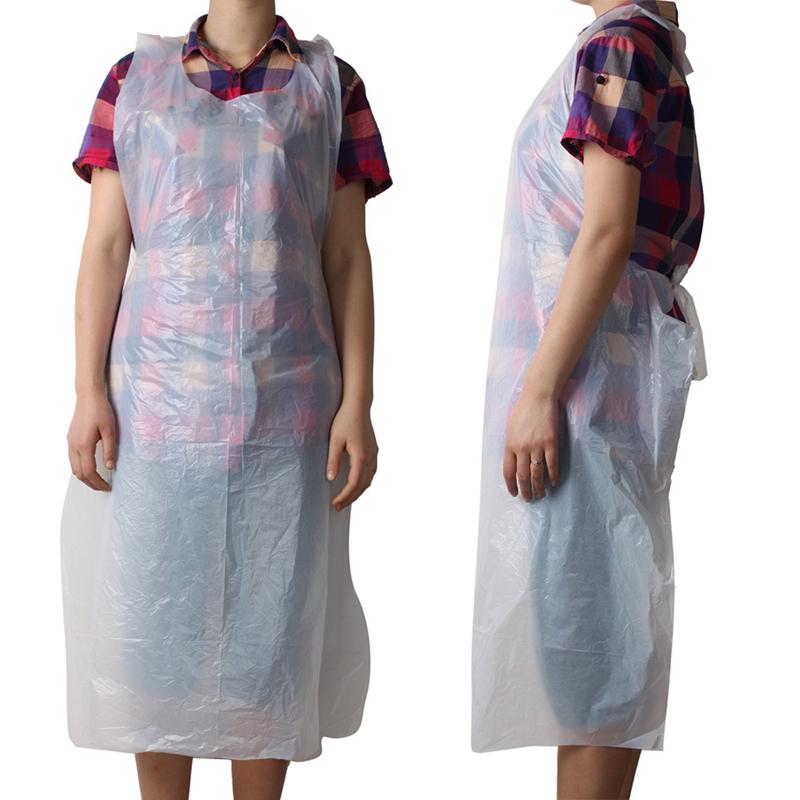 Disposable Kitchen Aprons Tattoo Apron Transparent Clothing Anti Pollution Sterile Clothing Clean Cover Cape Cloth Apron