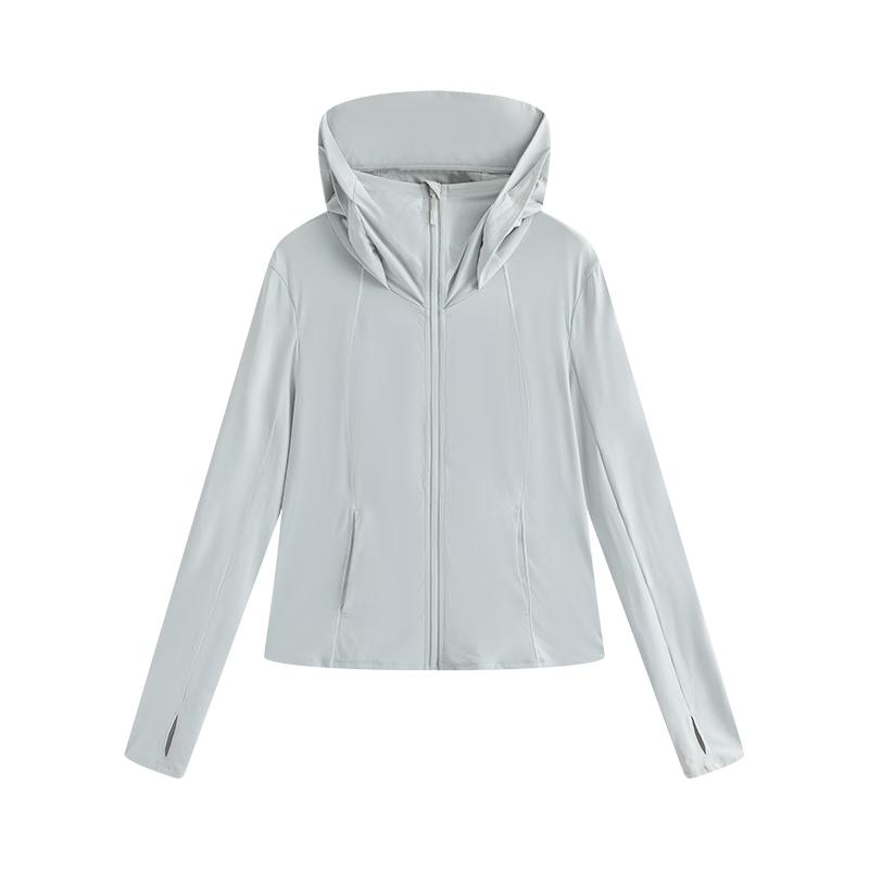 

Women s Slim-Fit UV Protection Cool-Touch Hooded Jacket M