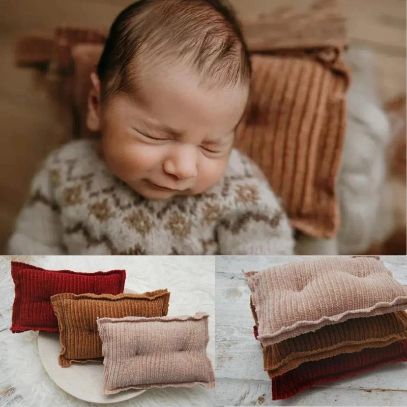 Neugeborenes Baby Weiches Samtkissen Fotografie Requisiten Kinder Studio Foto Shooting Hilfsposing Kissen Baby Shooting Requisiten Set