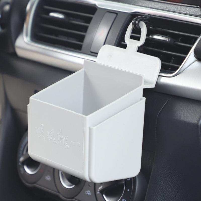 

Car Organizer Box Multifunctional Automotive Organizer Case Portable Fashionable Storage Box Car Organization Accessories For чёрный
