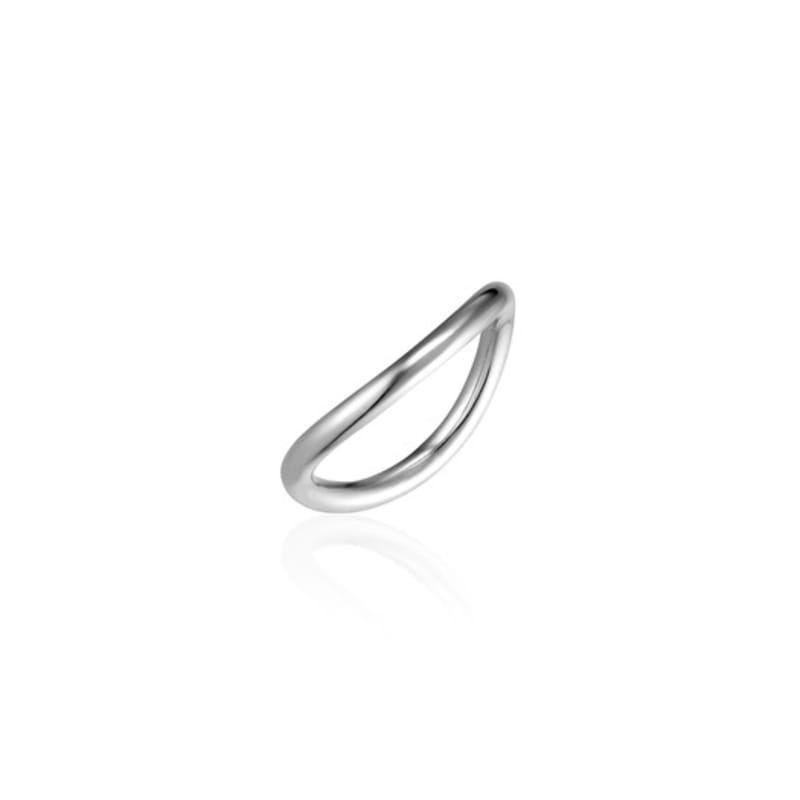 LUNNE Silver Sensual Wave Ring #LSR03