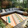 Geometric Southwestern Area Rug Non Slip Doormat Indoor Outdoor Accent Rug Modern Farmhouse Decor Bohemian Floor Mat Washable Ho