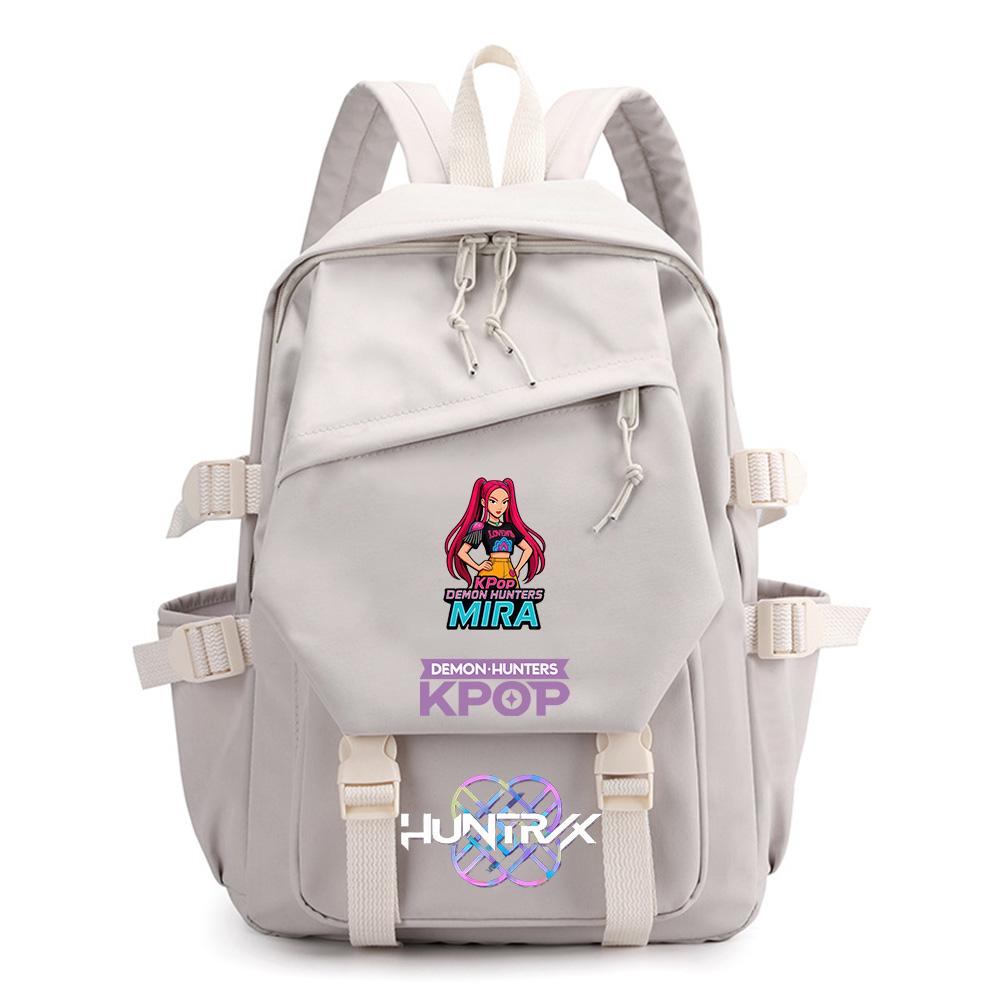 Anime Kpop Dämonenjäger Bedruckter Rucksack für Teenager Junge Mädchen Schulanfang Schultasche Kinder Student Buchrucksack Frauen Reisetasche Kindergeschenk Mochila