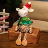 Christmas Giraffe Plush Doll Santa Hat Long Neck Giraffe Plush Toy Home Decoration For Boys And Girls Christmas Gifts