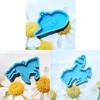 Cowboy Hat Horse Keychain Silicone Mold with Hole Pendant Handmade Mold