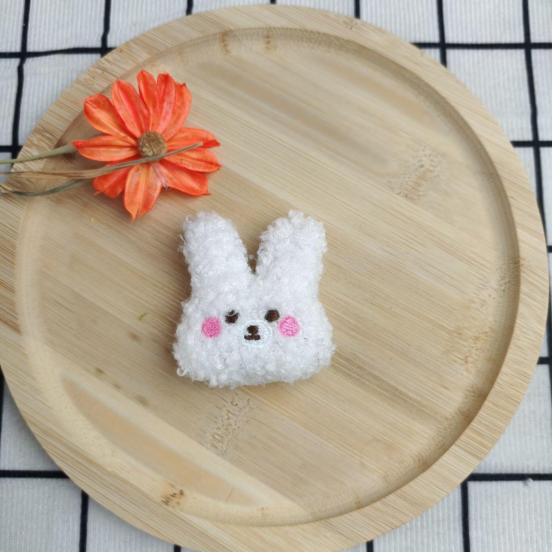 

Мультяшный Милый Румяный Кролик Плюшевая Игрушка Подвеска Корейская Версия Инс Животное Кукла Аксессуары для Одежды Аксессуары для Сумки