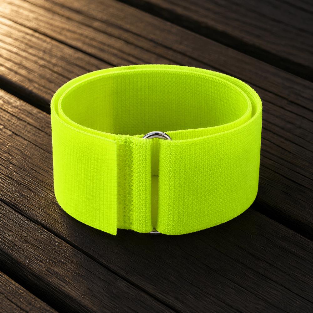 5PCS Hook and Loop Race Bands Elastic Relay Race Straps Adjustable Three Legged Race Team Building