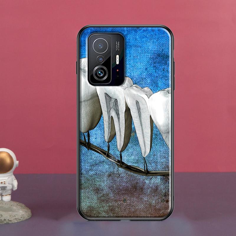 

Чехол с рисунком зуба стоматолога для POCO X5 X3 F5 Pro X4 F4 GT M5s C40 F3 для Xiaomi 13 Lite 12 11T 12T Pro 12X Mi 12X