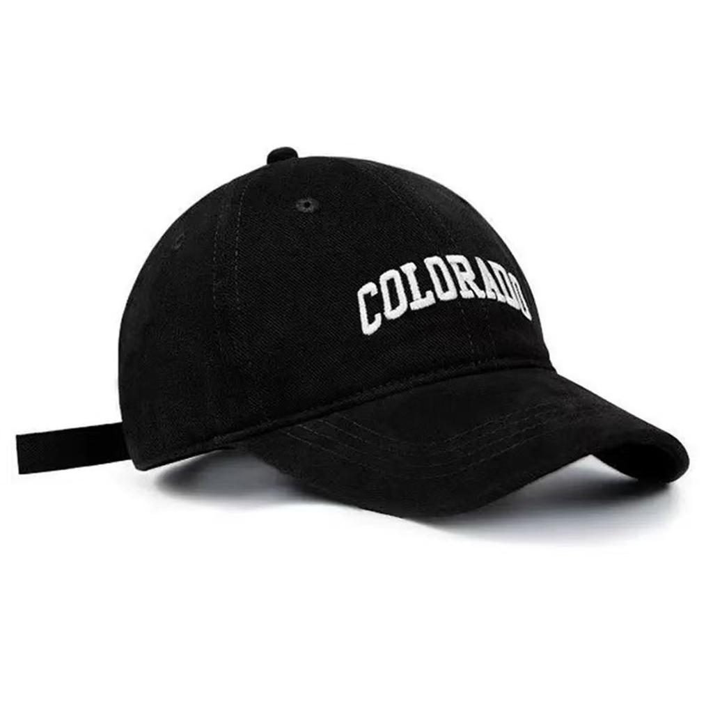 Cappellino da Baseball Ricamato COLORADO da Uomo per Outdoor Tempo Libero Hip Hop Regolabile Cappelli Personalizzati Cappellini Firmati