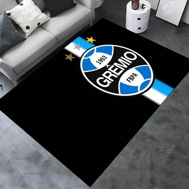 Gremio-RS Logo Carpet Rug for Living Room Bedroom Home Sofa Decoration,Kids play Non-slip Floor Mat