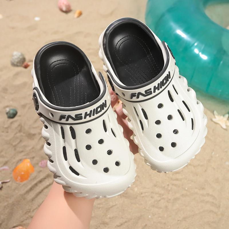 Children Clothing Yulin-001 Boys Children's Casual Outdoor Clogs, ' Sandals, Summer Non-Slip Outdoor Beach Shoes For Older And Girls Cm
