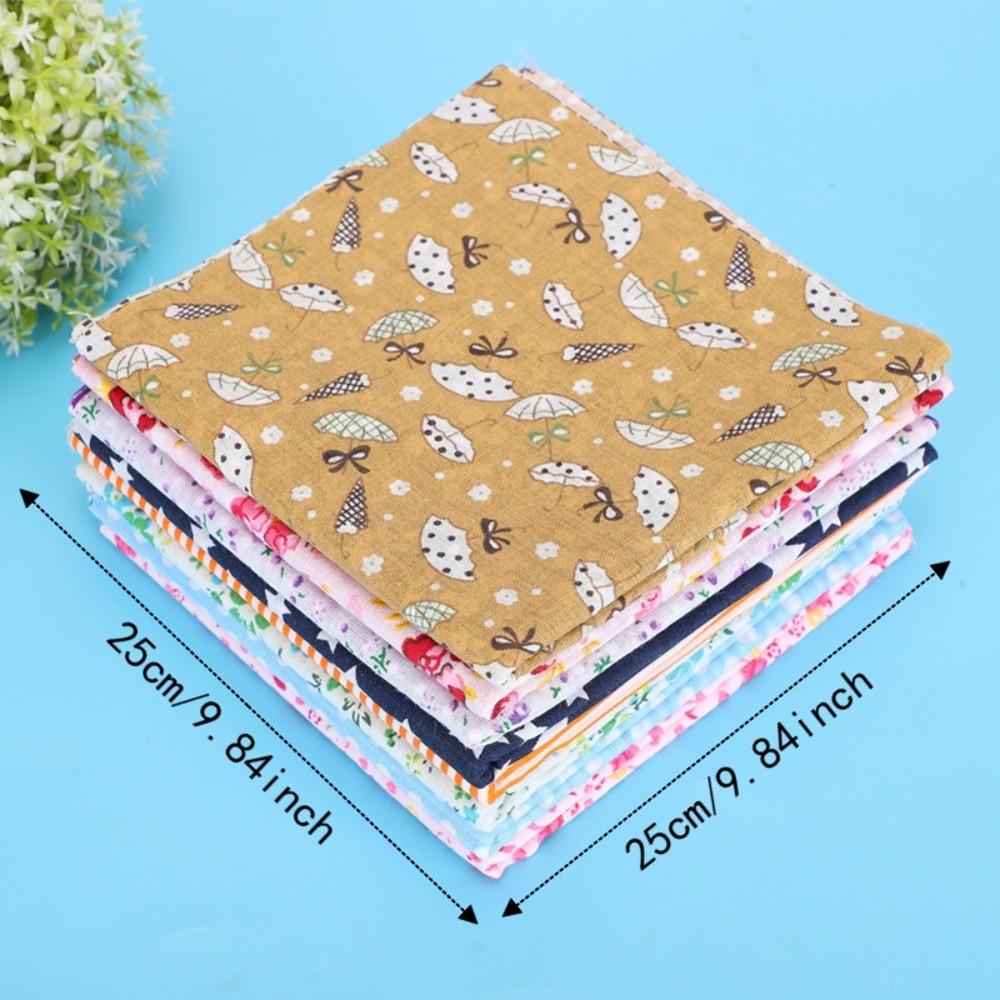 56pcs Household Handcraft Precut Fabric Bundles Quilting Fabric Squares For Handmade Cloth