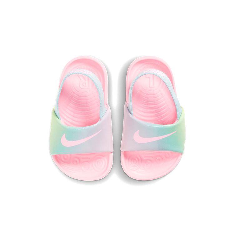 Nike Kawa Slide Casual Low Top Walking Shoes Baby Shoes Pink Blue Green CW1658-600