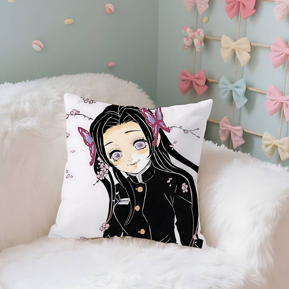 

Cute KKochos KKanaes Case Plush Fabric Soft Pillowcase Double Sided Print Cushion Cover Household Gifts 40x40CM(16x16in)