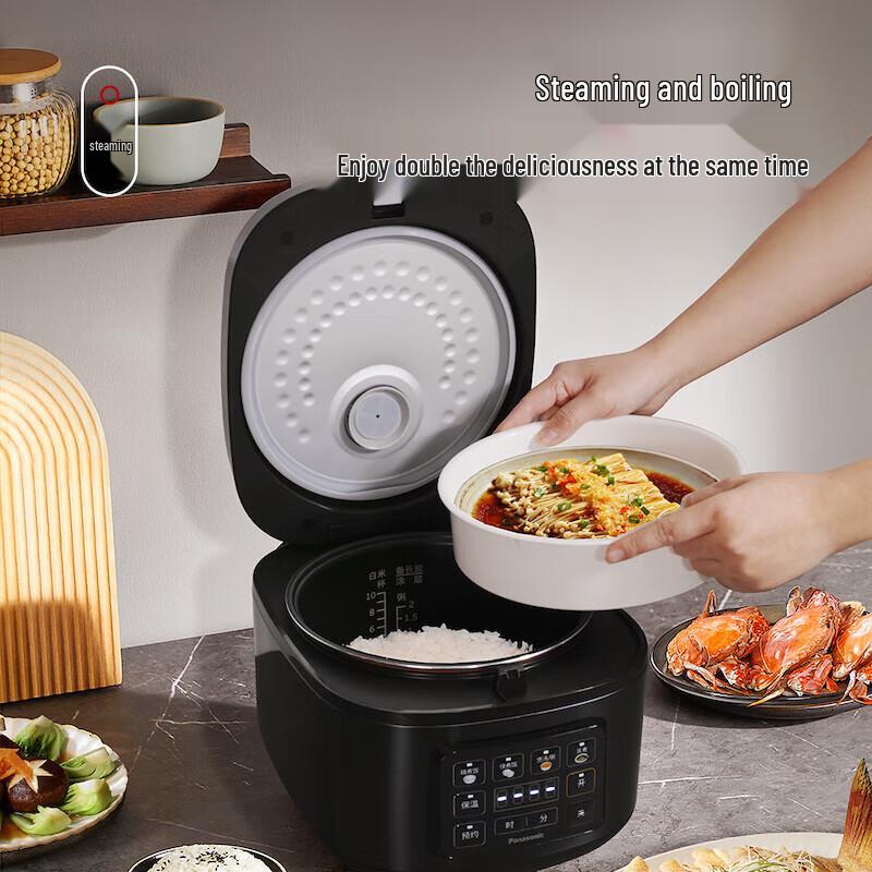Panasonic 4.8L Smart Rice Cooker CN plug (adapter included)