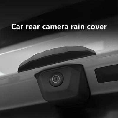 Auto-Rückfahrkamera-Regenschutzhaube Silikon Automobil-Rückkamera-Regenschutz Anti-Regen-Schutzabdeckung Auto-Außen-Schutzrahmen
