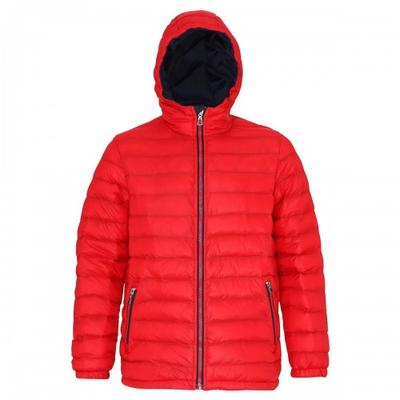 Mens Hooded Water & Wind Resistant Padded Jacket
