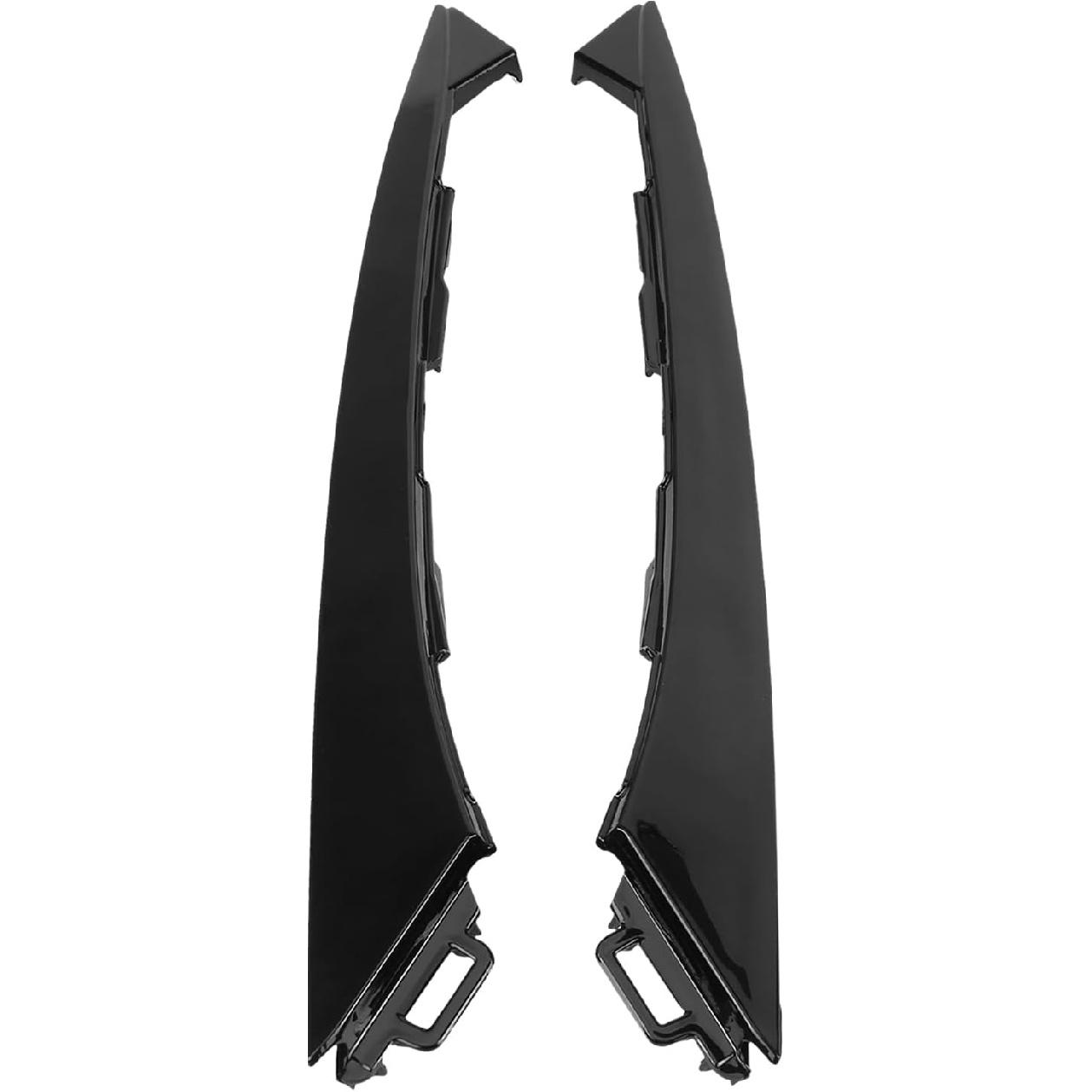 Headlight Molding Trim Front Bumper Grille Filler Panels Fit for Honda Accord 2021 2022 Headlight Left Right LH RH Lower Bracket Trim Front Driver