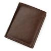Soft Cowskin Leather Wallet Genuine Leather Short Purse For Men Male Befold Card Holder Cash Purse Coin Purses Business Wallets