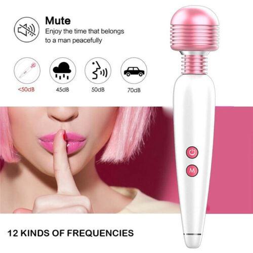 Vibrační dildo Více rychlostní vibrátor Masážní přístroj G-bodu Kouzelná hůlka