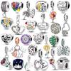 Thanksgiving Day Charms Perlen 925 Silber Liebe Familie Blume Charm Baumeln Passend für Armband Halskette Schmuck Markierung