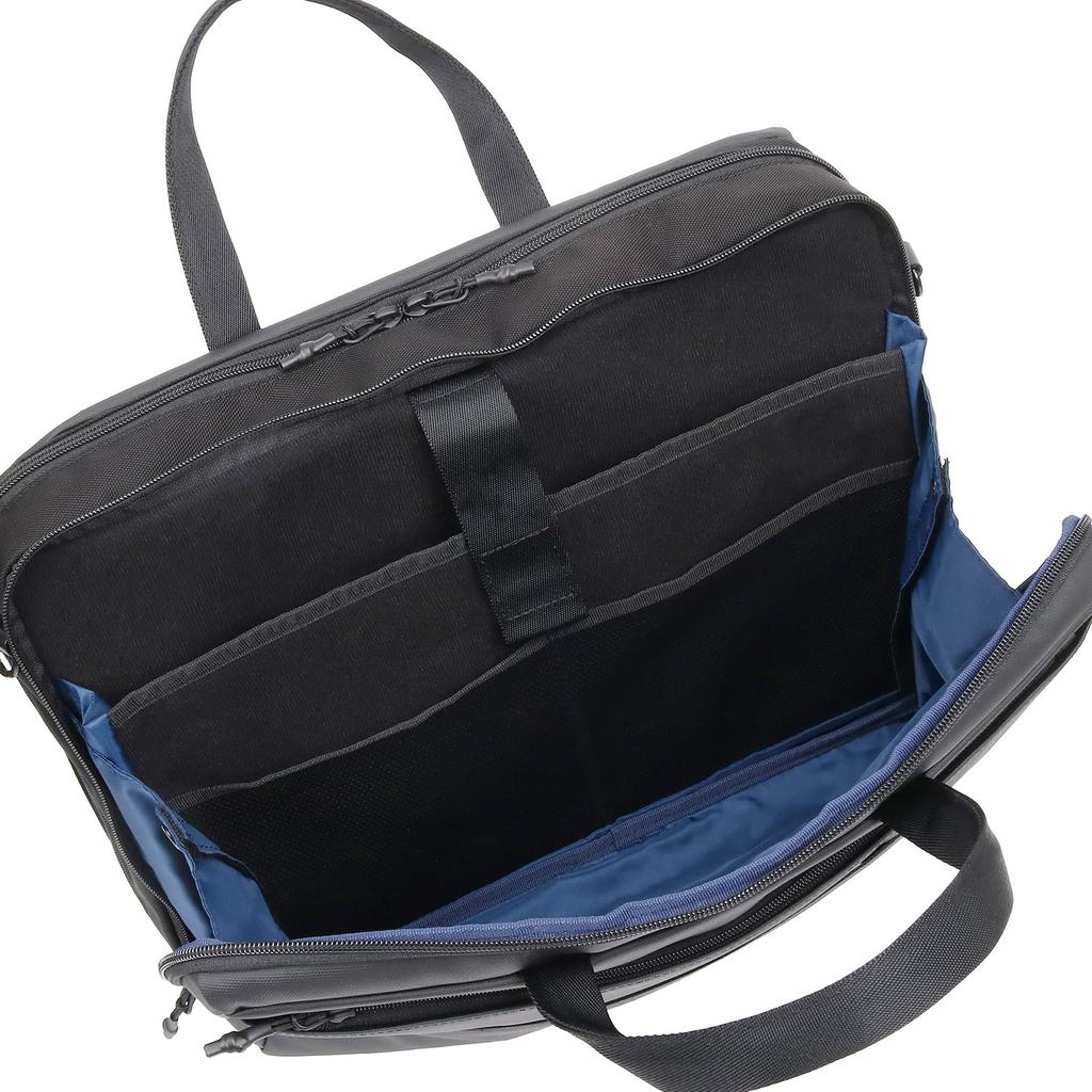 Mackintosh Philosophy Men's Trotter Bag 5, Two-Compartment Business Bag, Fits B4 Size, 14.0-inch Laptop, 2-Way Design, Polycarbonate Film Finish, No.