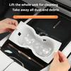 For Lynk & Co 900 3 Row Cup Holder Pad Silicone Mat Full Set Center Console Door Storage Protector