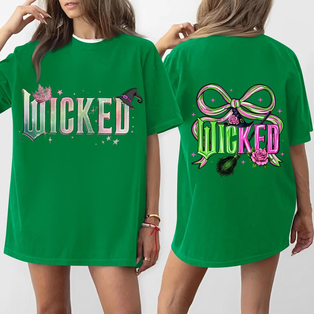 Women's Casual Fashion Round Neck Printed Short Sleeve T-Shirt Top