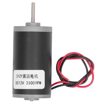 Motor DC 3500 RPM Viteză reglabilă CW CCW Motor electric DC pentru încălzitor de lumină DC12V