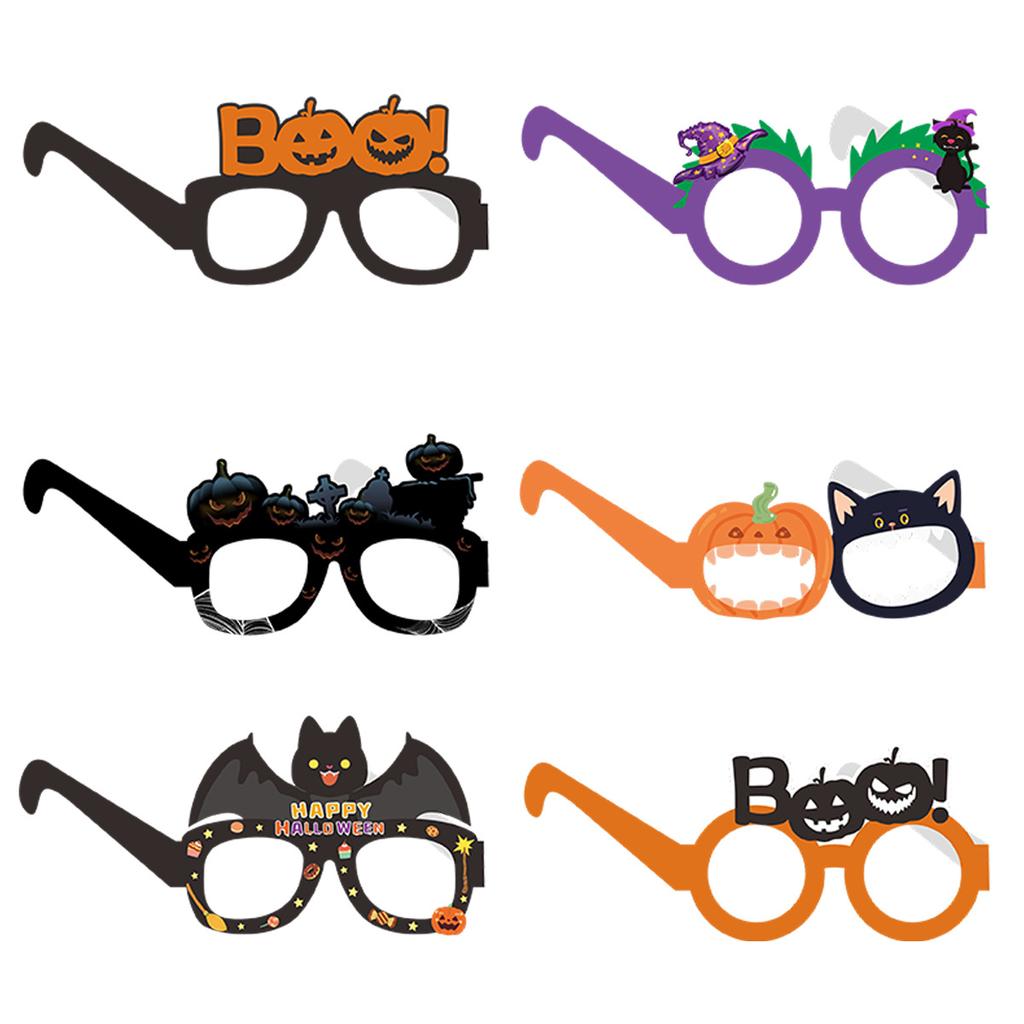Halloween Ghost Costume Party Decoration Party Hat Pumpkin Ghost Funny Glasses Photo Props