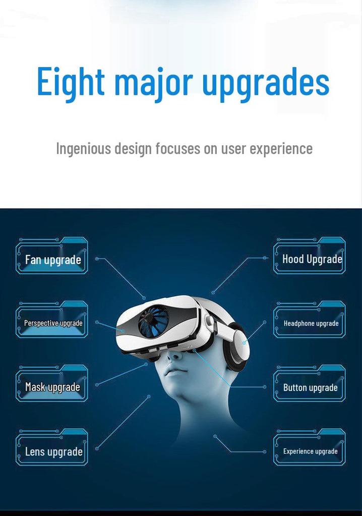 All-in-One VR-Smart-Brille für 3D-Filme und Gaming