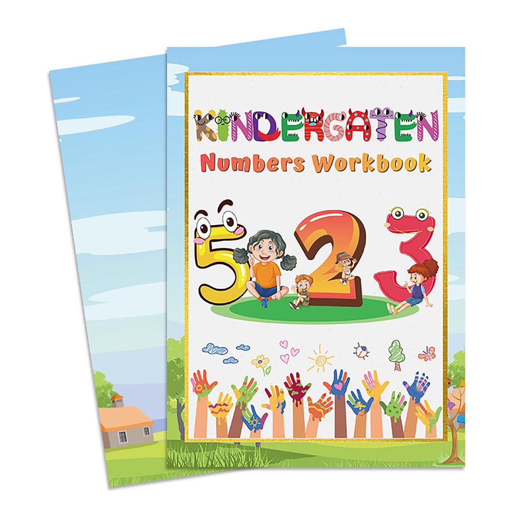 Children's Playground Numbers Practice Book, Early Learning Books For Kids