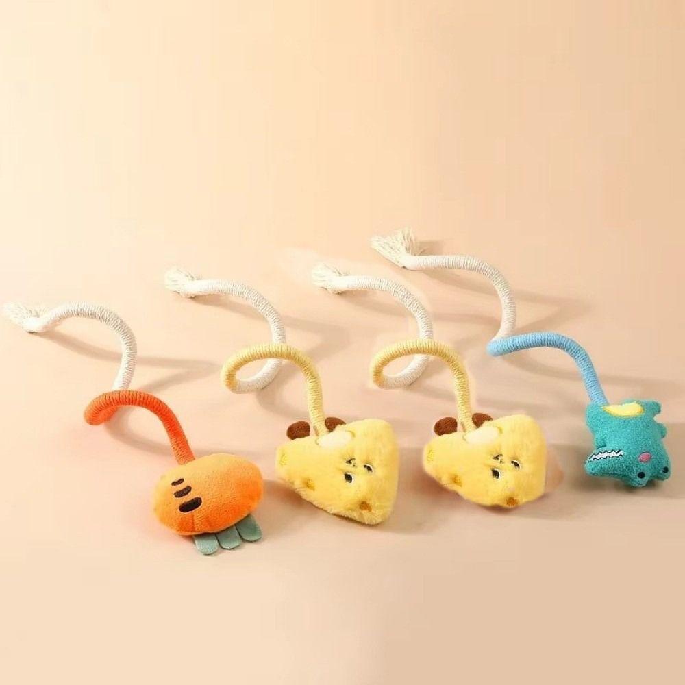 Carrot Cat Biting Rope Bite-resistant Cat Scratcher Toy Pet Products Cat Chew Toy Teeth Grinding
