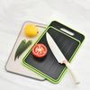 4IN1 Aluminum Alloy Cutting Board,Silicone Edging,Thickened Cutting Board,Beef Quick Thawing Cutting Board,PP Chopping Board