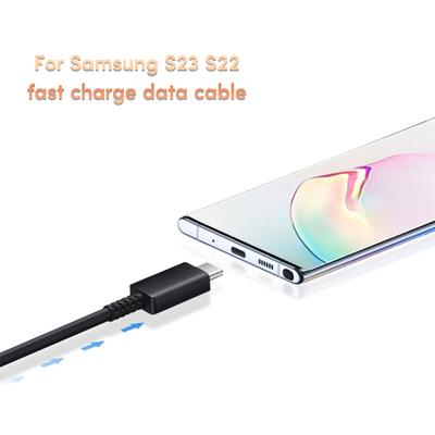 Câble Super Chargeur Rapide Type C vers C Pour GalaxyS23 S22 S21 S21+ S21 UltraS22/S22Plus/S22 UltraFE/S20, A53 A335G