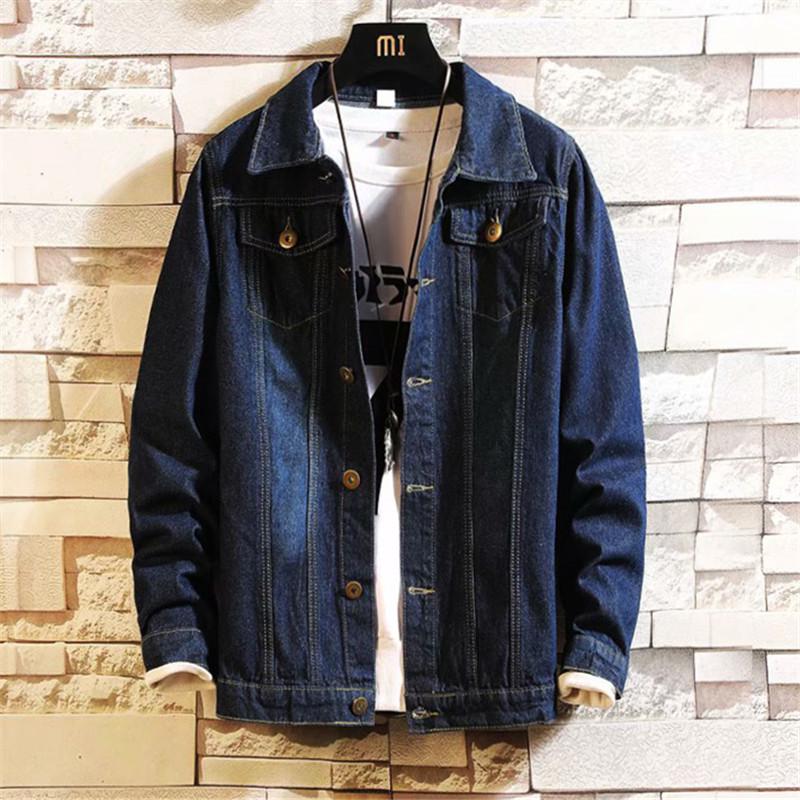 

Men s Trendy Versatile Lapel Jacket - High-End Workwear Style for Spring and Autumn 3XL