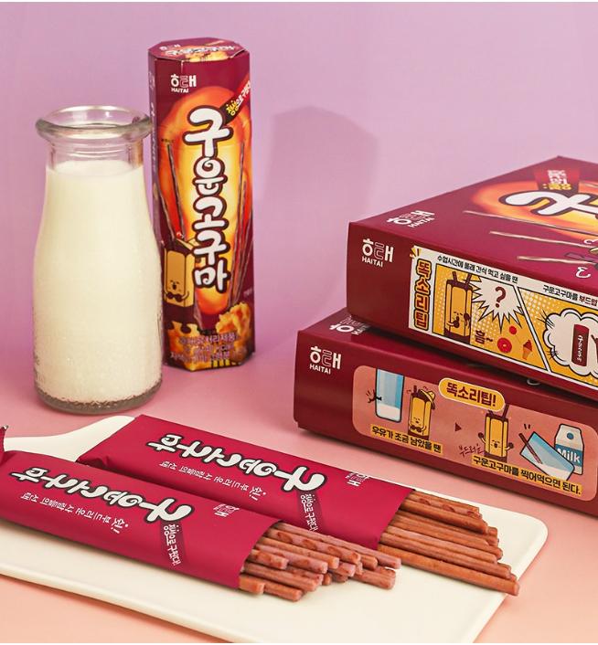 Roasted Sweet Potato 135g – Soft & Sweet Korean Snack