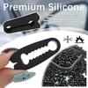 4PCS 2026 New Car Door Lock Cover Pad,Silicone Car Door Latch Covers Shock Absorber Pad with Non-Slip Teeth Design,Universal Cars Doors Lock