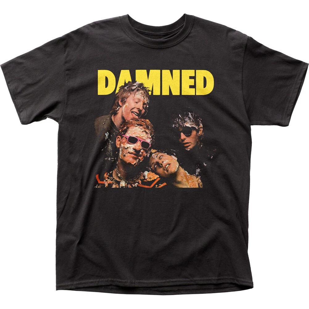 The Damned Damned Mens T Shirt Rock And Roll Music Classic Band Tee New Black