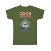 Gift T-Shirt : For Pet Walker Coon Hunting Dog Animal Bear Paws Print Funny Art