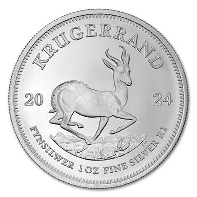 Versilberte Südafrika Krugerrand Gedenkmünze 2020-2024