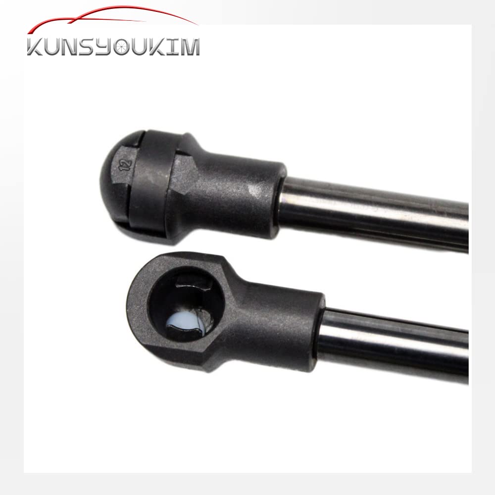 KUNSYOUKIM Bonnet Damper for Peugeot Vehicle Inspection OEM Center Distance Two and Warranty RCZ, Compliant, Replacement, 285mm, (Left Right), 1-Year
