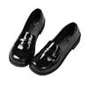Japanese Retro Middle Heel Student Uniform Shoes Women's Summer 2025 New Models Increase British Style Small Leather Shoes College Style