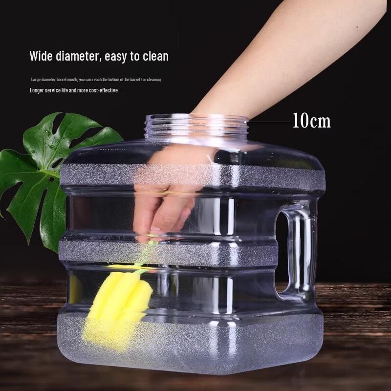 Ink-Style 15L White Portable Tea Table Water Bucket