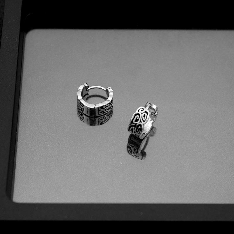 

Пряжки для ушей в стиле ретро с облаками, серьги унисекс в стиле хип-хоп в стиле панк, мужские и женские серьги для пар