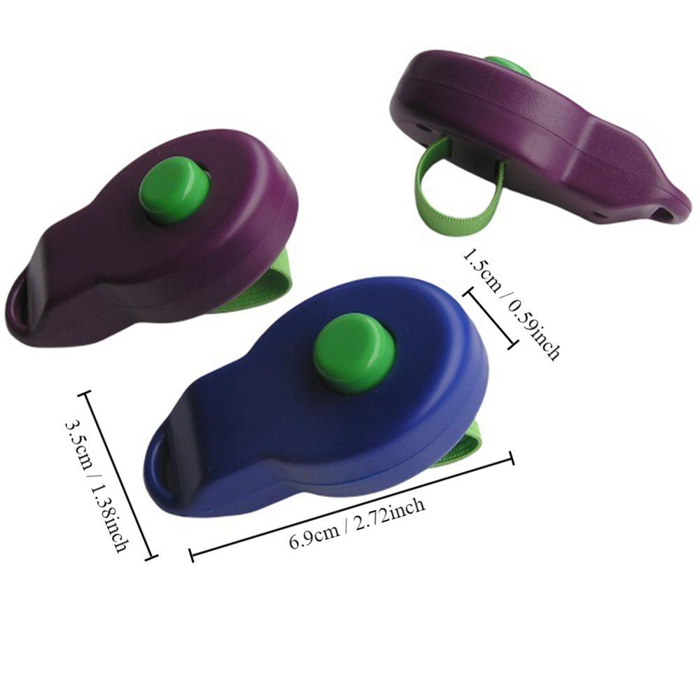 Portable Dog Clicker Command Plastic Dog Behavioral Training Tool Puppy