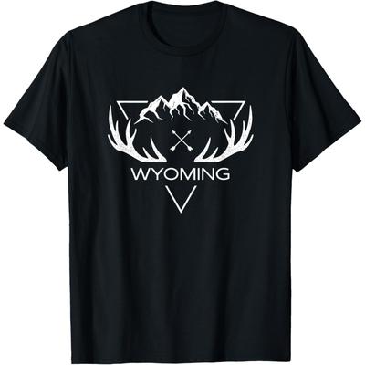 Wyoming _ Wyoming Herten Elanden Cadeau _ Wyoming T-shirt