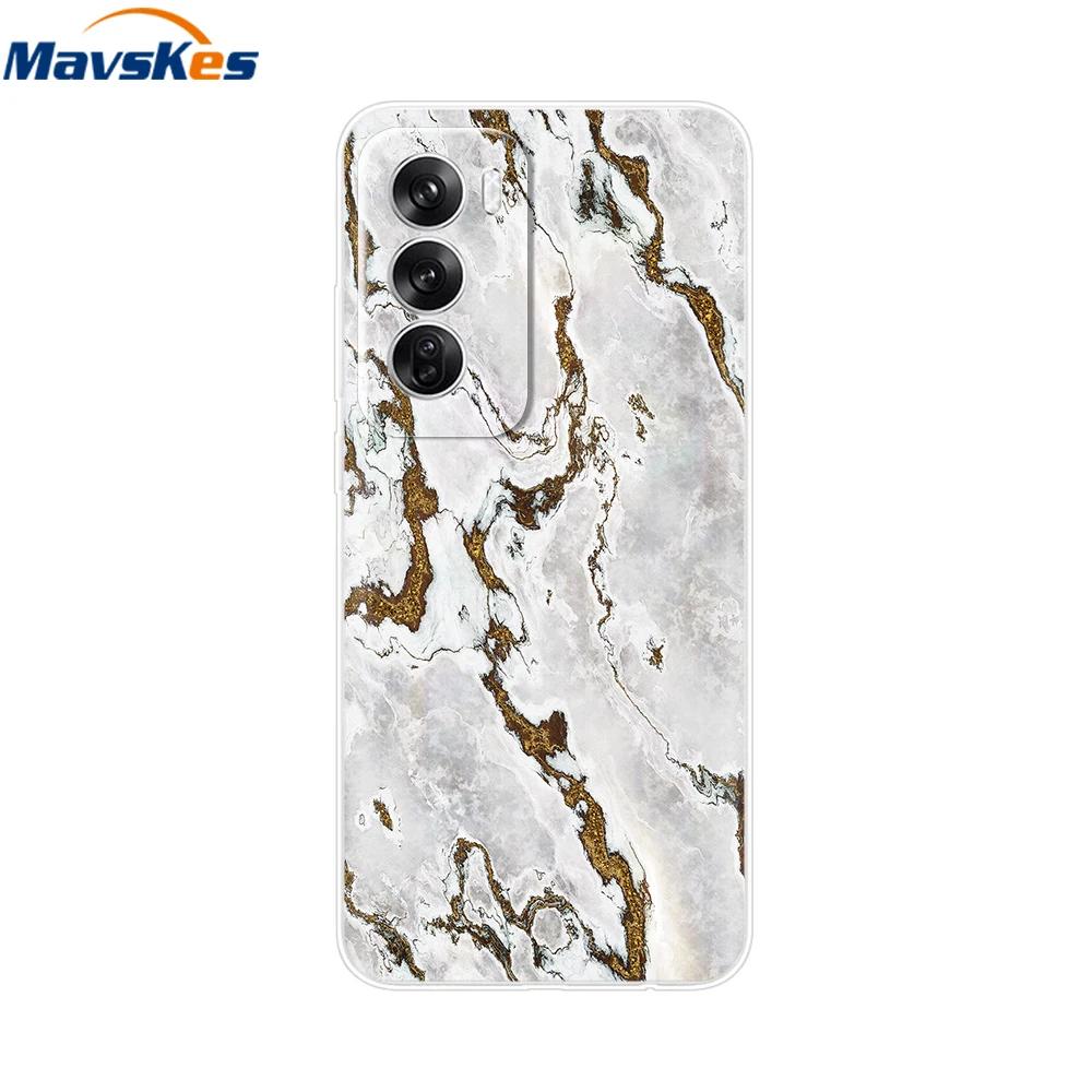OPPO Reno 12 Pro 5G Case Fashion Flower Silicone Phone Case For OPPO Reno 12 Cover Reno12 Pro Bumper 2024 Soft Black TPU Fundas