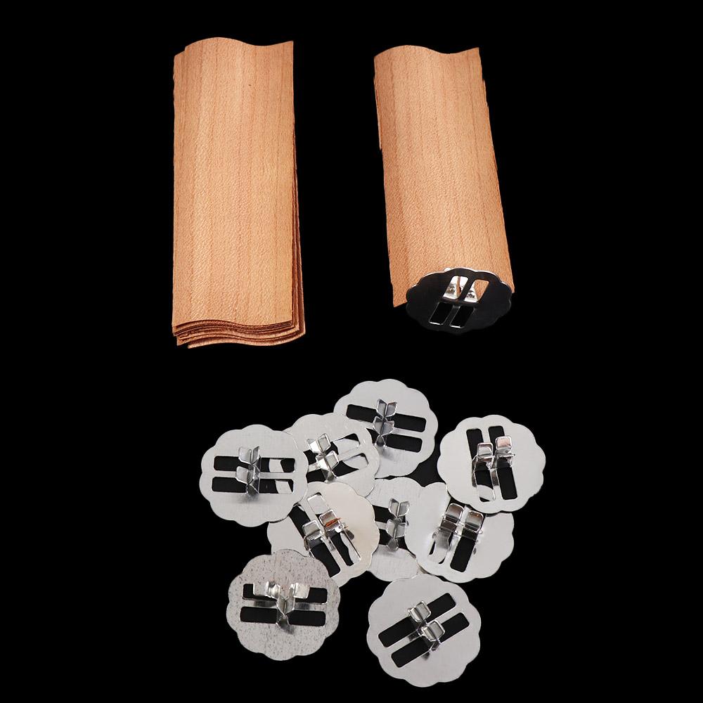 Candle Making With Base Handmade Large Flame Candle Cores Candle Accessory Candle Wicks Wood Chip